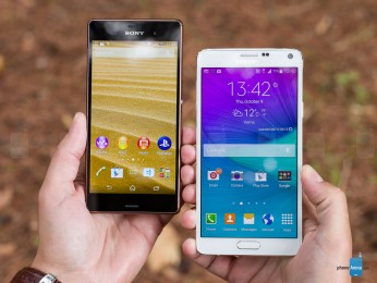 Xperia Z3 VS Note 4.1
