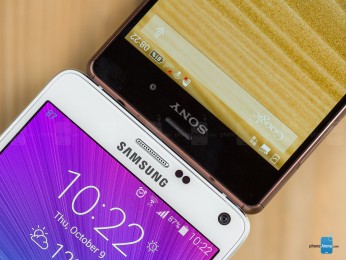 Xperia Z3 VS Note 4.3